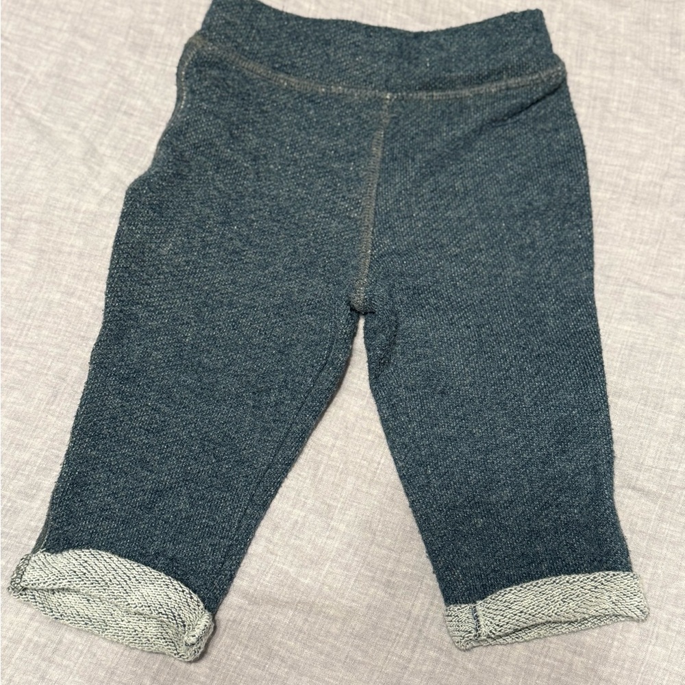 FORE!! Axel & Hudson Cozy Boys Blue Knit Bottoms 6/9 M.